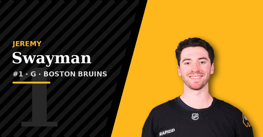 Jeremy Swayman headshot